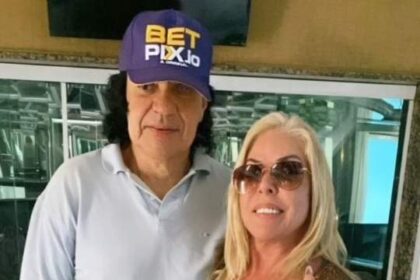 Noivo de Rosana Menezes, o ex-jogador Carlos Kaiser, adere às lentes dentárias