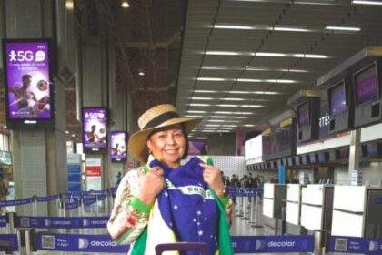 Idê Guimarães embarca rumo a Punta Cana para o Miss Lady Universe 2025