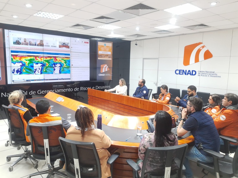 Defesa Civil Nacional coordena ações de preparação para chuvas intensas no litoral leste da região Nordeste