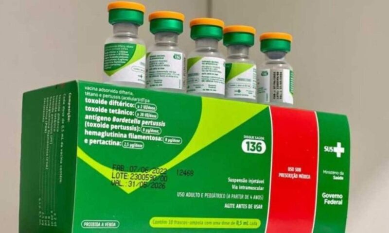 Difteria e Tétano e Coqueluche: Ministério da Saúde recomenda manter a vacinação contra as doenças em dia
