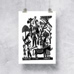 HISTÓRIAS EXPORTADORAS: Obras do mestre da xilogravura J. Borges são admiradas no mundo inteiro