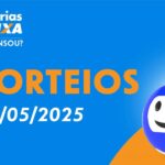 Lotofácil 3395: resultado do sorteio desta segunda-feira (19/05/2025)