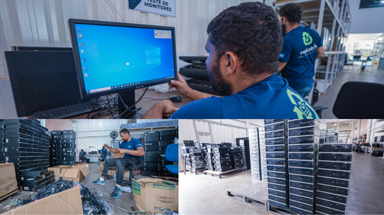 Ministério das Comunicações recebe doação de 1,5 mil computadores para programa de inclusão digital