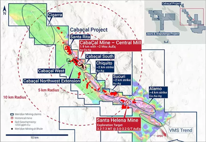 Ouro: projeto Cabaçal, da Meridian, demandará investimentos de US$ 248 milhões