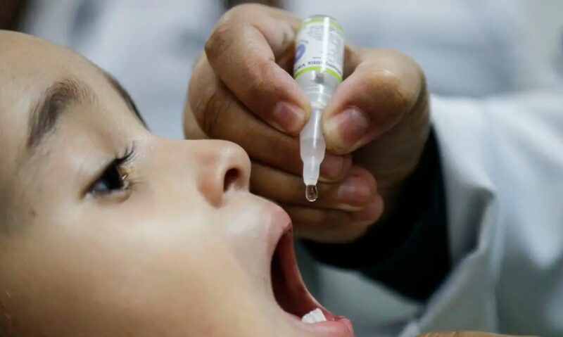 POLIOMIELITE: vacina protege contra os diferentes tipos de poliovírus