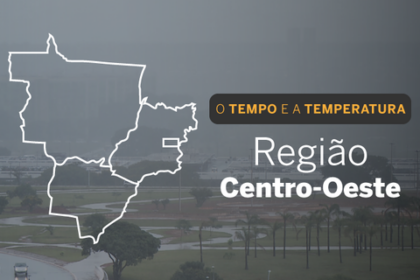 PREVISÃO DO TEMPO: Centro-Oeste terá sexta-feira (28) de chuva intensa em boa parte da região
