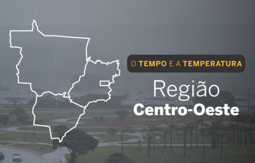 PREVISÃO DO TEMPO: Centro-Oeste terá domingo (2) chuvoso em todas as unidades da federação