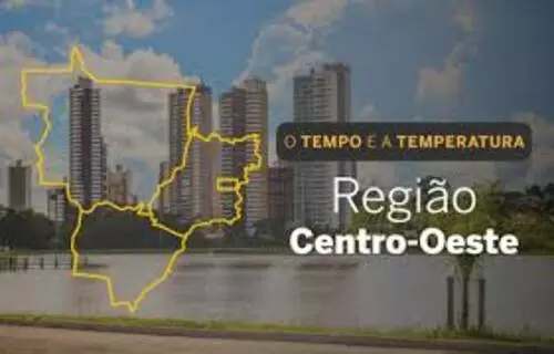 PREVISÃO DO TEMPO: Centro-Oeste terá poucas nuvens, neste sábado (31)