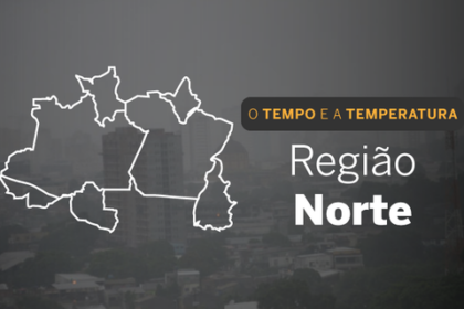 PREVISÃO DO TEMPO: Segunda-feira (17) com previsão de chuvas intensas em boa parte do Amazonas e Amapá