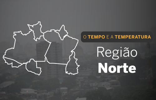 PREVISÃO DO TEMPO: Norte terá chuva intensa em todos os estados, nesta sexta-feira (7)