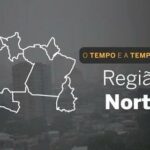 PREVISÃO DO TEMPO: Norte terá pancadas de chuva, neste domingo (6)