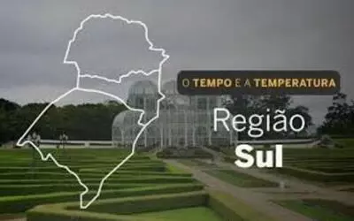 PREVISÃO DO TEMPO: Região Sul terá variação entre muitas e poucas nuvens, sem chuva, nesta sexta-feira (13)