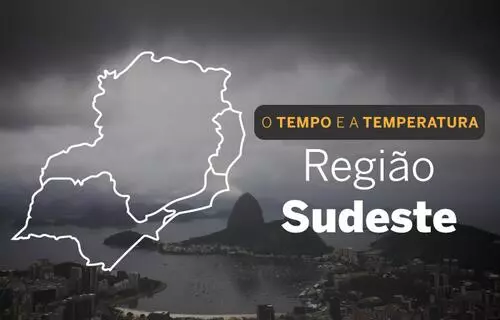 PREVISÃO DO TEMPO: Sudeste varia entre poucas e muitas nuvens, neste sábado (31)