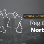 PREVISÃO DO TEMPO: chuvas acima da média em regiões do Norte