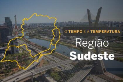 PREVISÃO DO TEMPO: chuvas no Sudeste têm maior concentração em São Paulo, nesta sexta-feira (28)