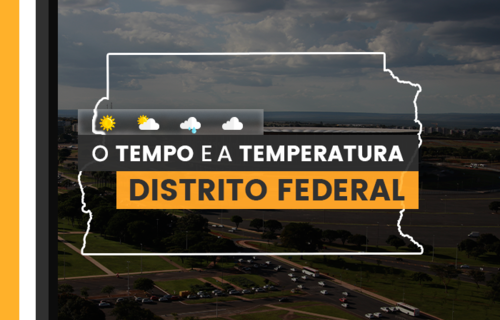 PREVISÃO DO TEMPO: céu claro no Distrito Federal nesta terça-feira (2)