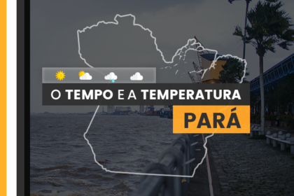 PREVISÃO DO TEMPO: sexta-feira (14) com fortes chuvas no Pará