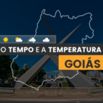PREVISÃO DO TEMPO: quarta-feira (26) com alerta para perigo de baixa umidade em Goiás