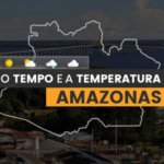 PREVISÃO DO TEMPO: quarta-feira (26) com pancadas de chuva no Amazonas