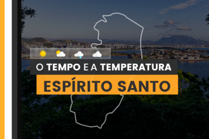 PREVISÃO DO TEMPO: sexta-feira (14) com poucas nuvens no Espírito Santo