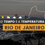 PREVISÃO DO TEMPO: quinta-feira (27) chuvosa no Rio de Janeiro