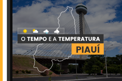 PREVISÃO DO TEMPO: sexta-feira (14) sem chuvas pela manhã no Piauí