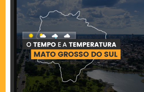PREVISÃO DO TEMPO: quinta-feira (4) com alerta para baixa umidade no Mato Grosso do Sul