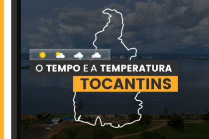 PREVISÃO DO TEMPO: sexta-feira (14) com poucas nuvens no Tocantins