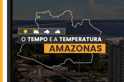 PREVISÃO DO TEMPO: terça-feira (2) com alerta para chuva no Amazonas