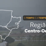 PREVISÃO DO TEMPO: sábado (29) com alerta para baixa umidade e declínio de temperaturas no Centro-Oeste