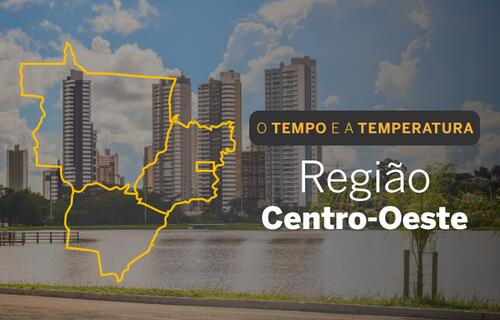 PREVISÃO DO TEMPO: sexta-feira (24) com alerta de chuvas intensas para o Centro-Oeste