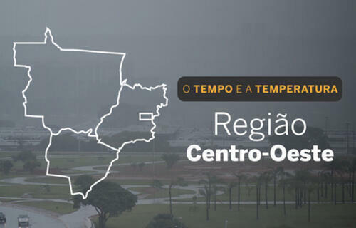 PREVISÃO DO TEMPO: segunda-feira (2) com chuvas em regiões do Centro-Oeste