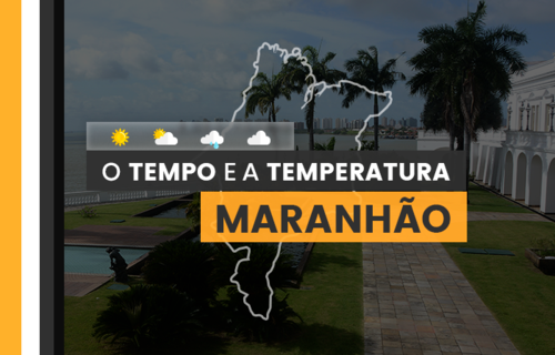 PREVISÃO DO TEMPO: sexta-feira (21) com alerta para baixa umidade no Maranhão