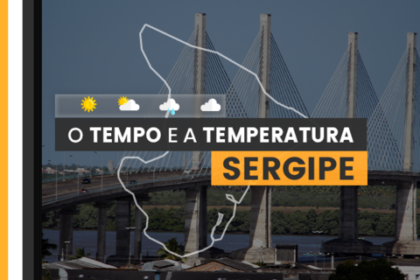 PREVISÃO DO TEMPO: sexta-feira (14) com alerta para acumulado de chuva em Sergipe