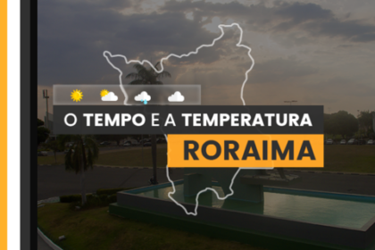PREVISÃO DO TEMPO: sexta-feira (14) com alerta para chuvas em Roraima