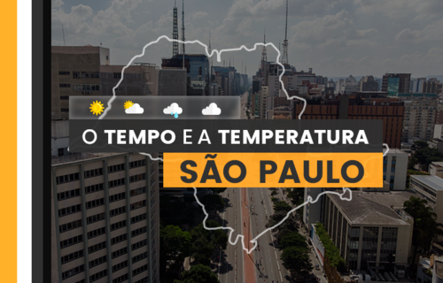 PREVISÃO DO TEMPO: sexta-feira (5) com alerta para baixa umidade em São Paulo