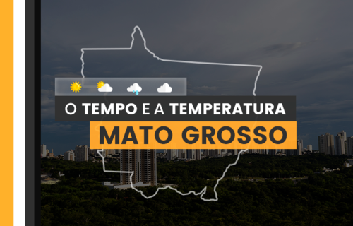 PREVISÃO DO TEMPO: sexta-feira (5) com alerta para baixa umidade no Mato Grosso