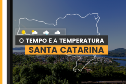 PREVISÃO DO TEMPO: sexta-feira (14) sem chuvas em Santa Catarina