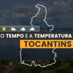 PREVISÃO DO TEMPO: terça-feira (18) sem chuvas no Tocantins