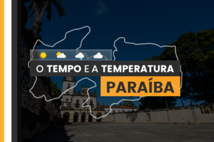 PREVISÃO DO TEMPO: sexta-feira (14) com alerta para acumulado de chuva na Paraíba