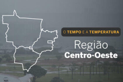 PREVISÃO DO TEMPO: terça-feira (27) com chuva em regiões do Centro-Oeste