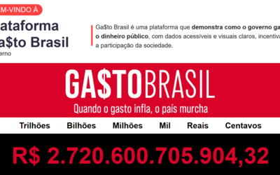 Gasto Brasil amplia funcionalidades e expõe peso da Previdência nas contas públicas
