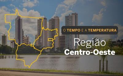 PREVISÃO DO TEMPO: Centro-Oeste terá tempo firme nesta sexta-feira (25)