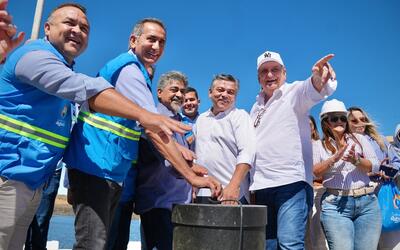 Segurança hídrica chega a Barro (CE) com entrega de revitalização da Barragem de Prazeres
