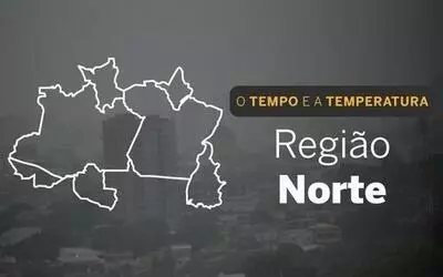 Sexta-feira será de chuva no norte e tempo seco no sul da Região Norte