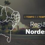 PREVISÃO DO TEMPO: Nordeste registra chuva isolada em áreas da maioria dos estados, neste sábado (30)