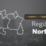 PREVISÃO DO TEMPO: Norte registra pancadas de chuva em boa parte da região, neste sábado (30)