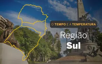 PREVISÃO DO TEMPO:Tempo firme e temperaturas amenas predominam na Região Sul nesta quinta-feira (7)
