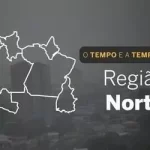 PREVISÃO DO TEMPO: quinta-feira (28) com fortes chuvas no Norte