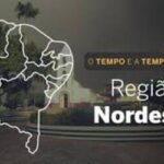 PREVISÃO DO TEMPO: Nordeste conta com alerta de perigo para chuvas intensas e vendaval em alguns estados, neste sábado (27)